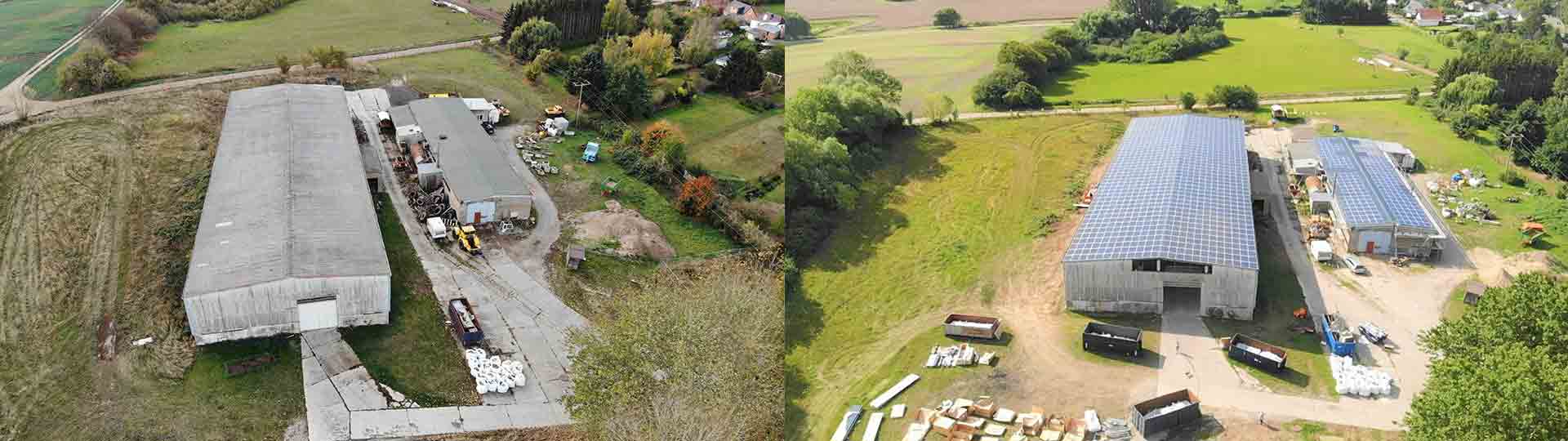 Alte Scheune wird zum Solar-Kraftwerk