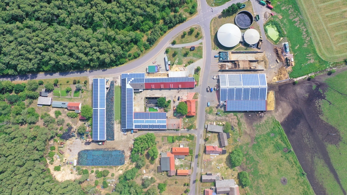 Solar-Dachprojekt Gewerbe